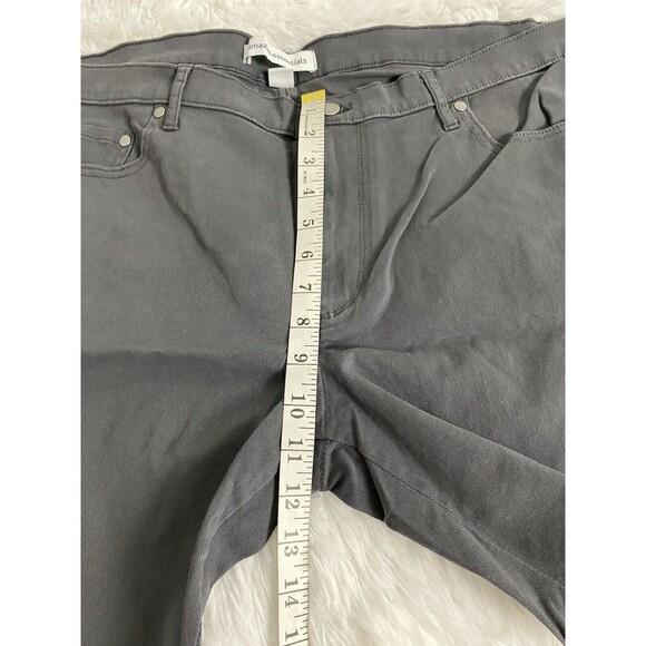 Amazon Essentials Chino Shorts Women's Size 38W Gray Summer Casual Pockets - Picture 7 of 10